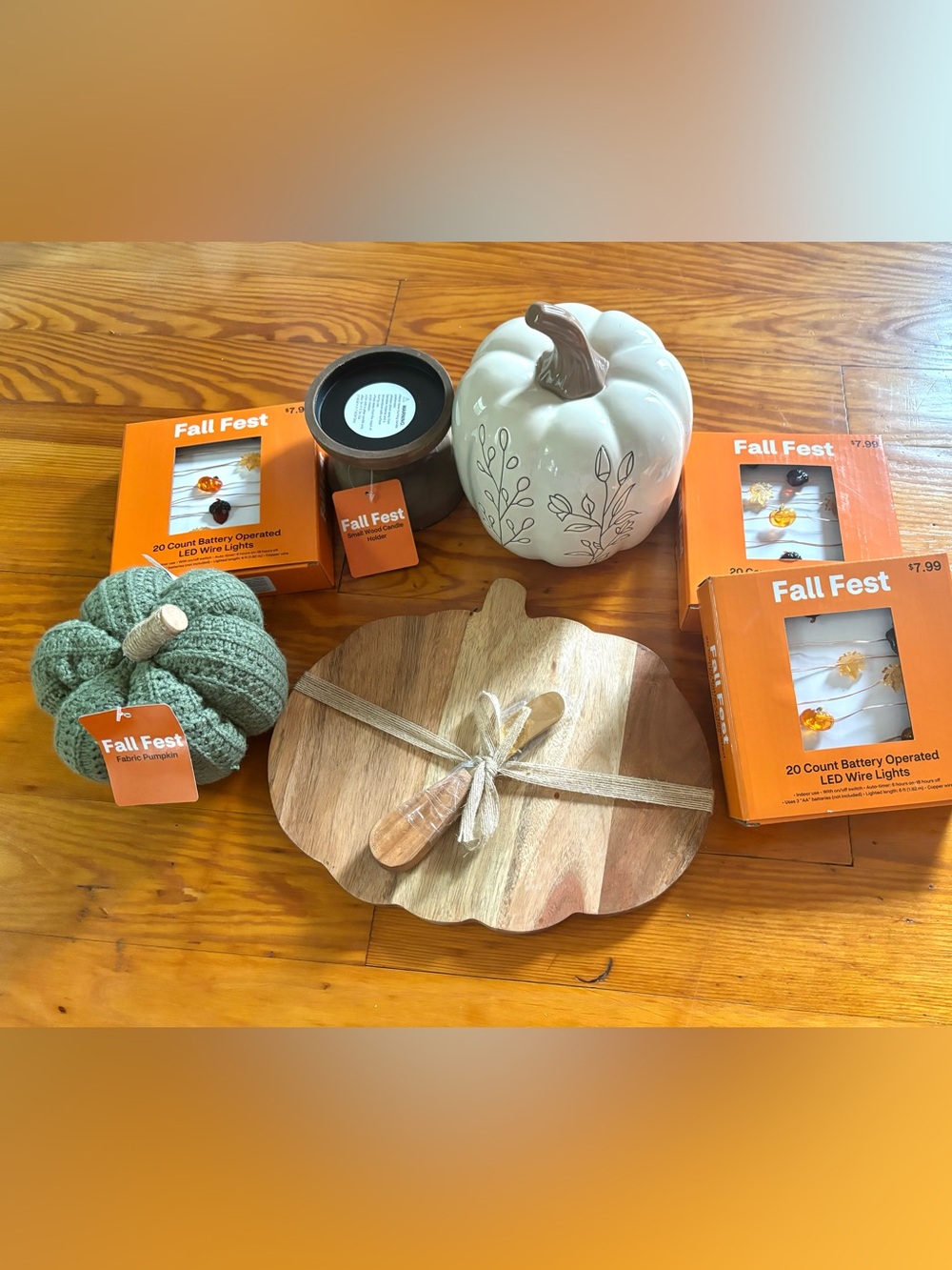 Fall Decor Bundle-7 piece NWT